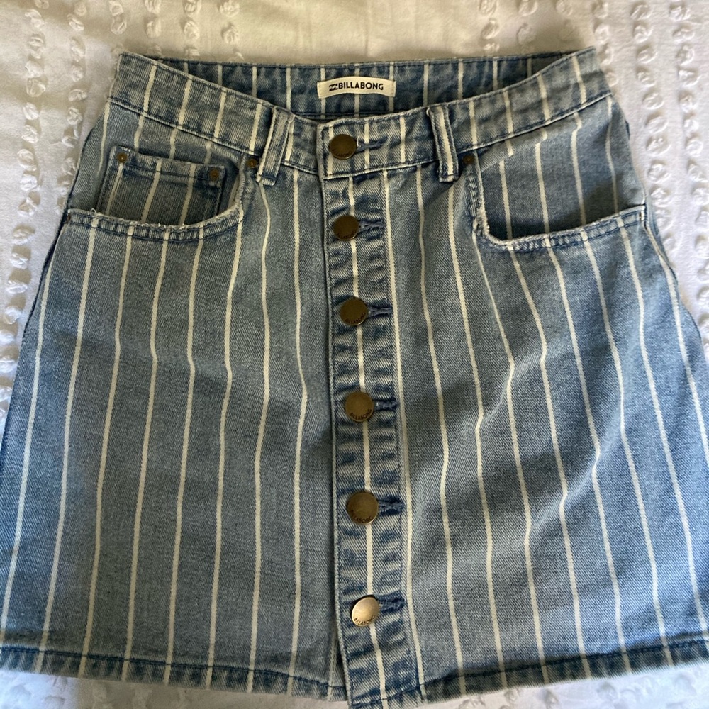 Billabong Denim Skirt Size 26